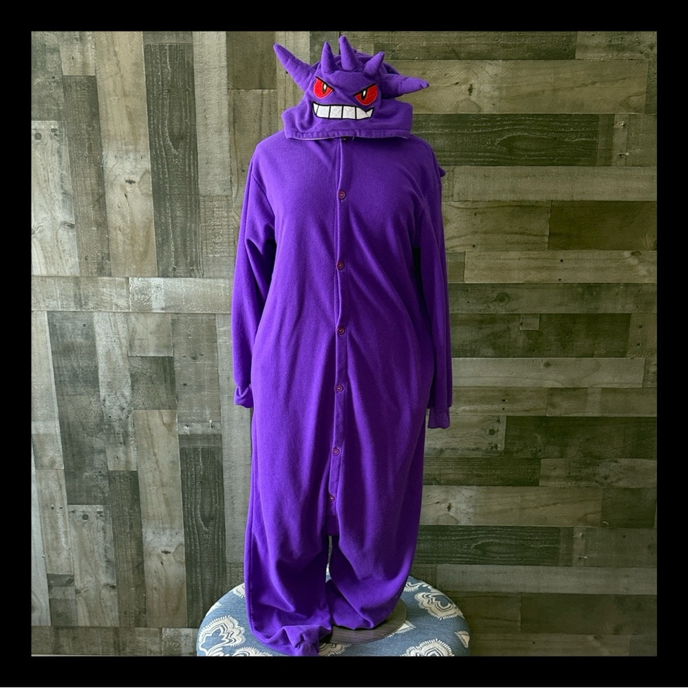 Pokemon Purple Gengar Onesie